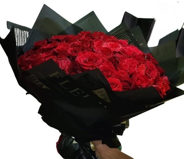 Un bouquet tendre et enveloppant, comme un câlin en fleurs.