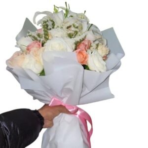 Un bouquet simple et sincère, pour dire « je pense à toi ».