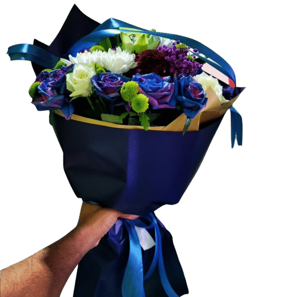Un bouquet éclatant inspiré par les couleurs du jardin Majorelle.