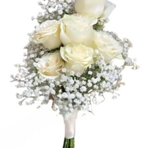Un bouquet élégant et masculin.