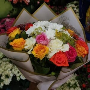 Un bouquet joyeux pour célébrer l’enfance.