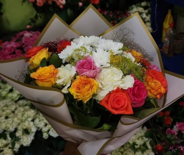 Un bouquet joyeux pour célébrer l’enfance.