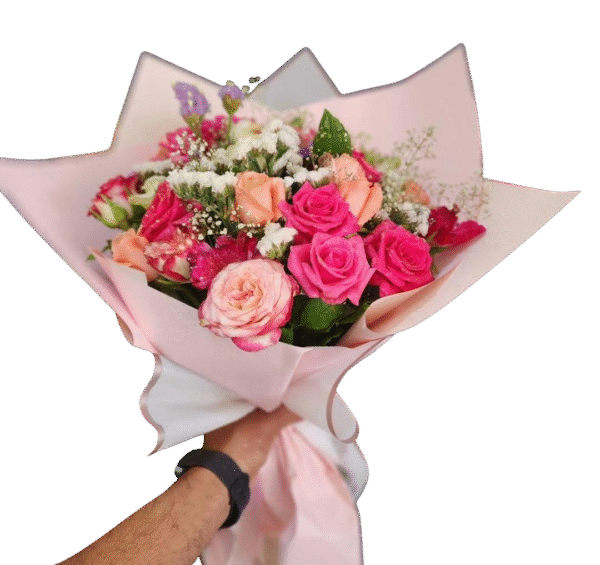 Un bouquet sucré et pétillant.