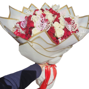 Un bouquet tendre pour un être précieux.