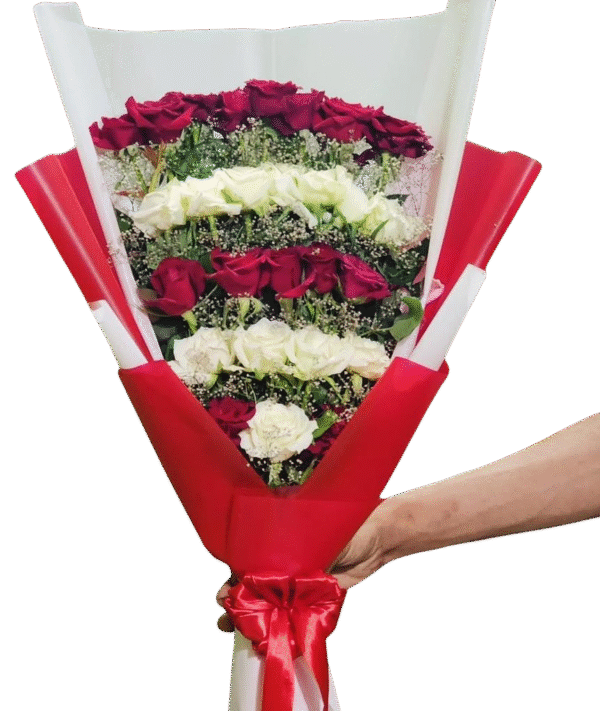 Un bouquet léger et poétique.