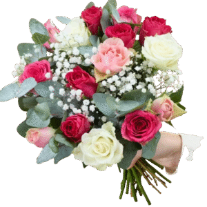 Un bouquet doux et sucré.