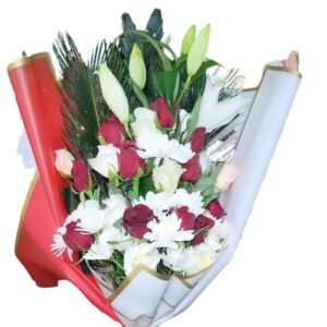 Un bouquet doux et sucré.