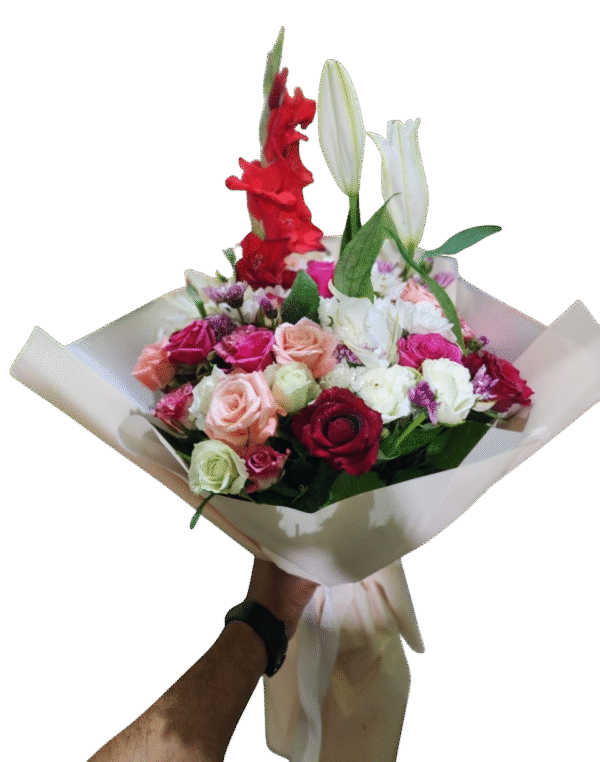 Une déclaration d’amour floral pour maman.