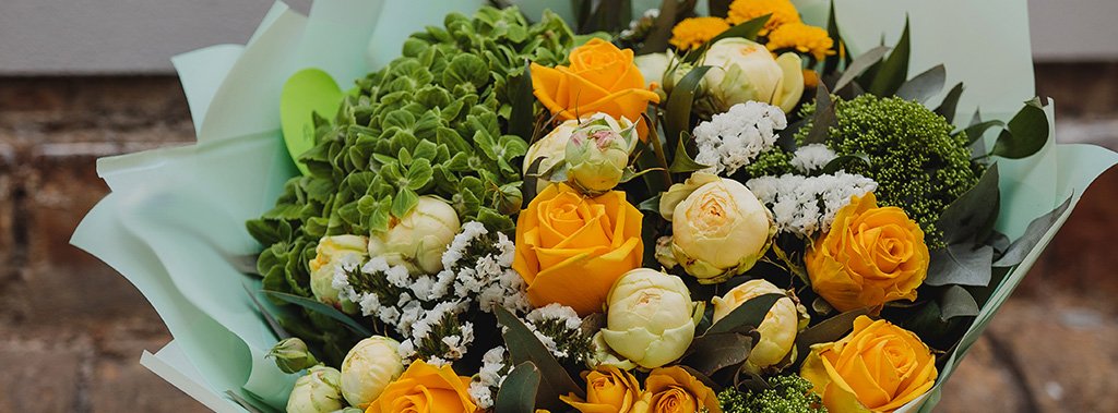 Bouquet de fleurs à Marrakech